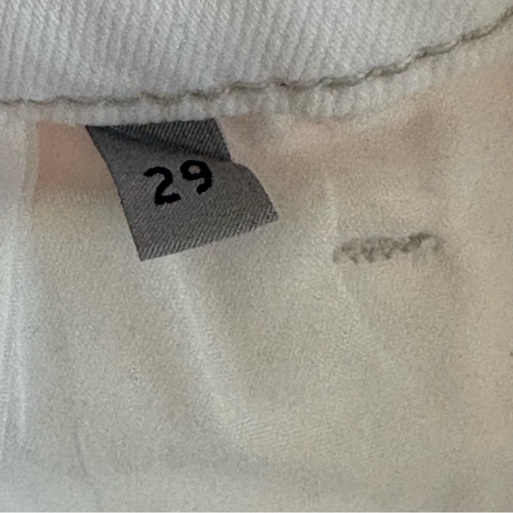 Joe's Jeans White Cropped Ankle Jeans - Picture 9 of 9